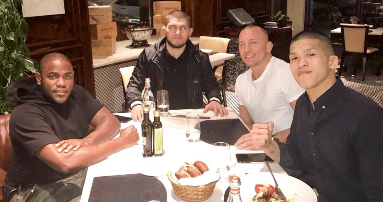 GSP Thinks A Fight Against Khabib Would Have Been Too Risky For UFC