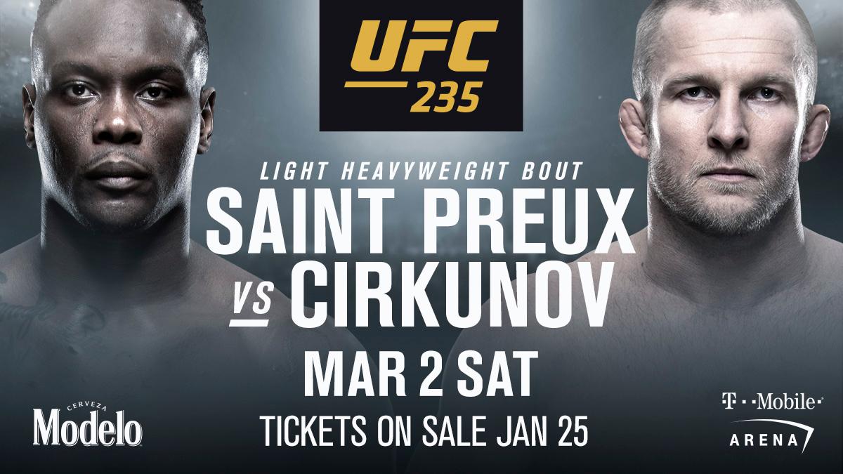 Ovince Saint Preux vs Misha Cirkunov Set To Go Down At UFC 235
