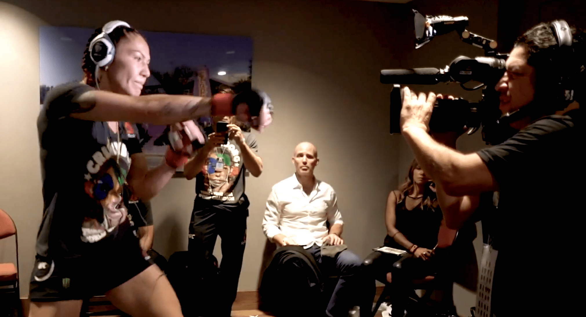 Go Behind The Scenes Of UFC 232 With Cris Cyborg