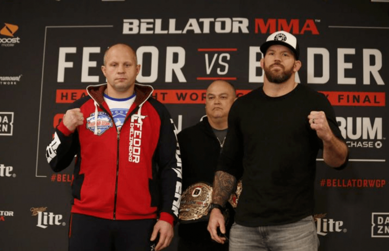Bellator MMA Announce TV Ratings For Fedor vs Bader