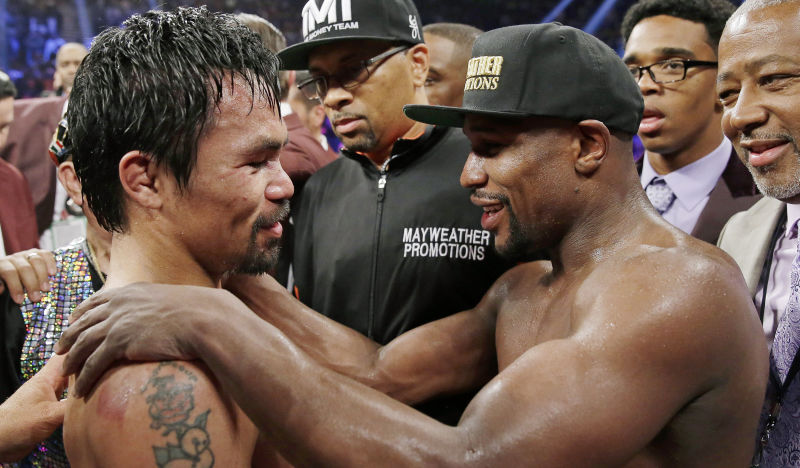 Mayweather And Pacquiao Meet Again Where It All Started