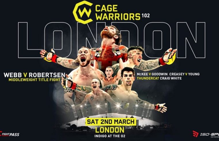 Cage Warriors 102 Results