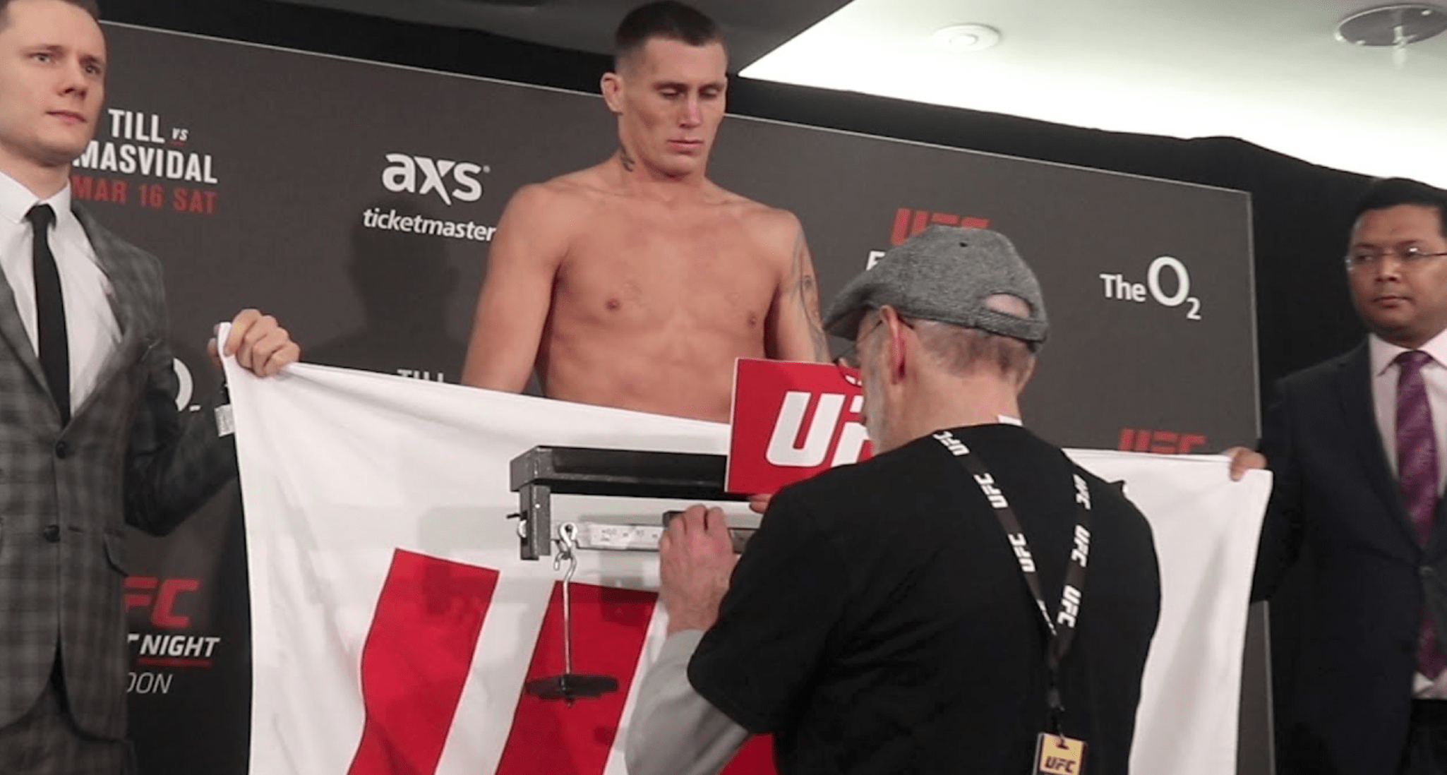 UFC London Weigh-In Results