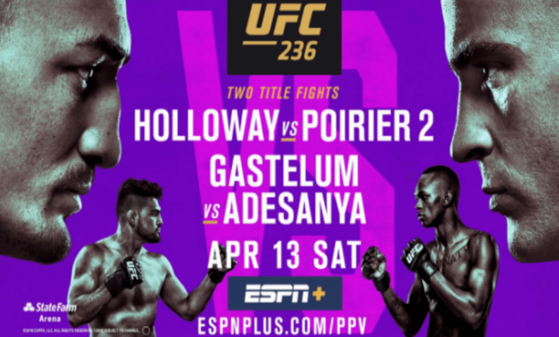 Official UFC 236 Results