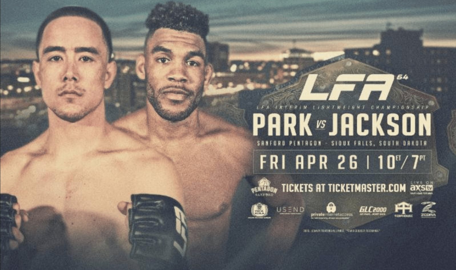 Legacy Fighting Alliance 64 Results