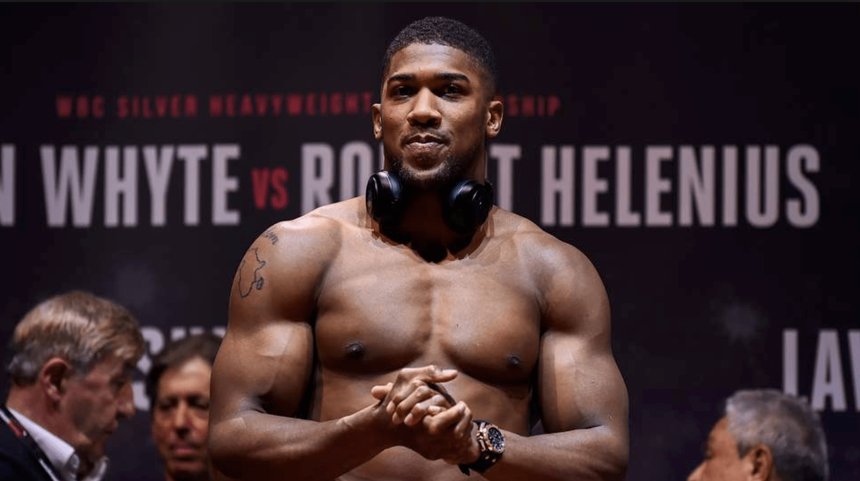 Anthony Joshua Calls Out Deontay Wilder
