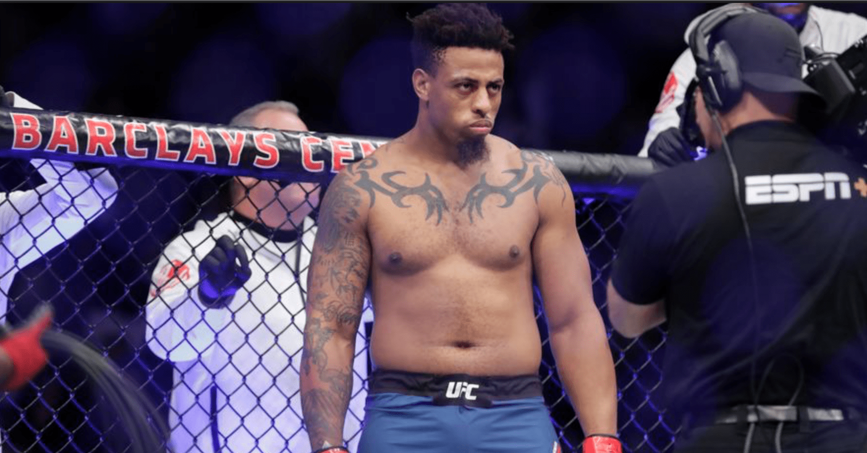 Greg Hardy Won’t Be Allowed To Use Inhaler At UFC Moscow