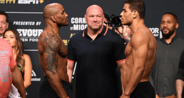 Yoel Romero vs Paulo Costa UFC 241 weigh-ins