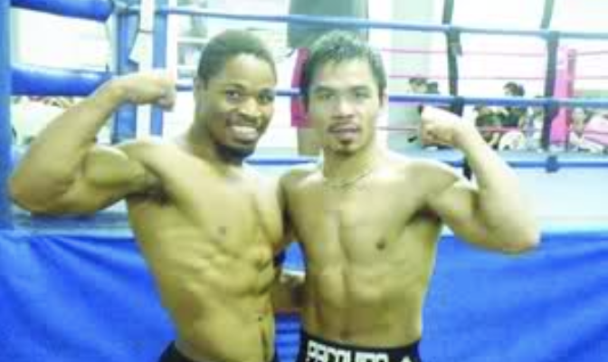 Shawn Porter and Manny Pacquiao