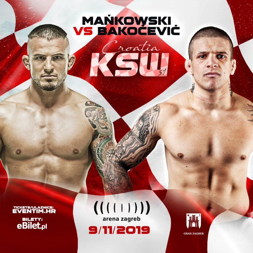 KSW 51 Borys Mankowski vs Vaso Bakocevic