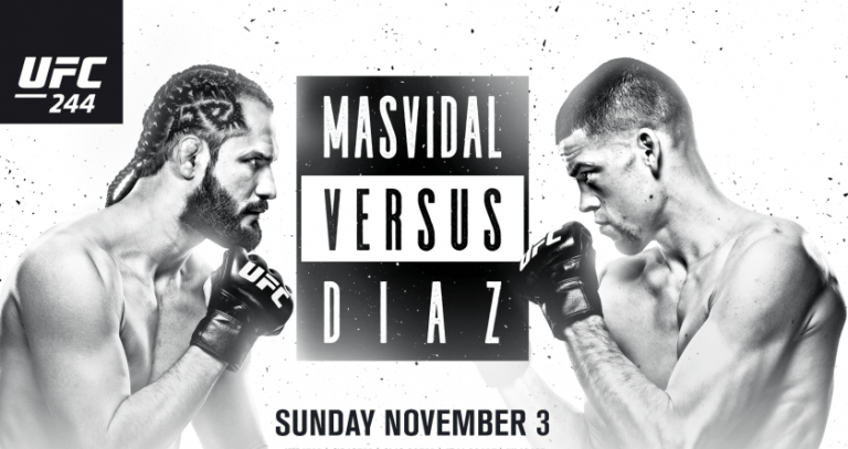 UFC 244 Jorge Masvidal vs Nate Diaz