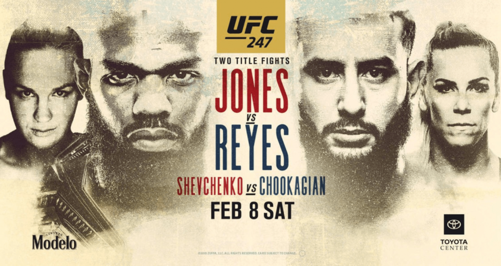 UFC 247 results, Jon Jones vs Dominick Reyes, Valentina Shevchenko vs Katlyn Chookagian