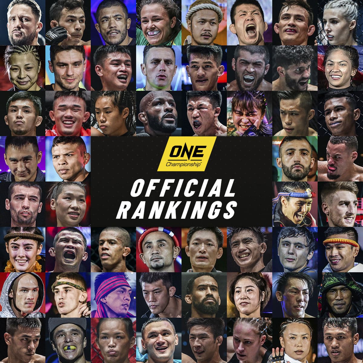 ONE Championship Reveal First Official Rankings APMMA