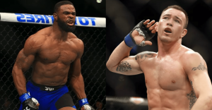 UFC Tyron Woodley and Colby Covington