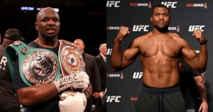 Boxing UFC Dillian Whyte and Francis Ngannou