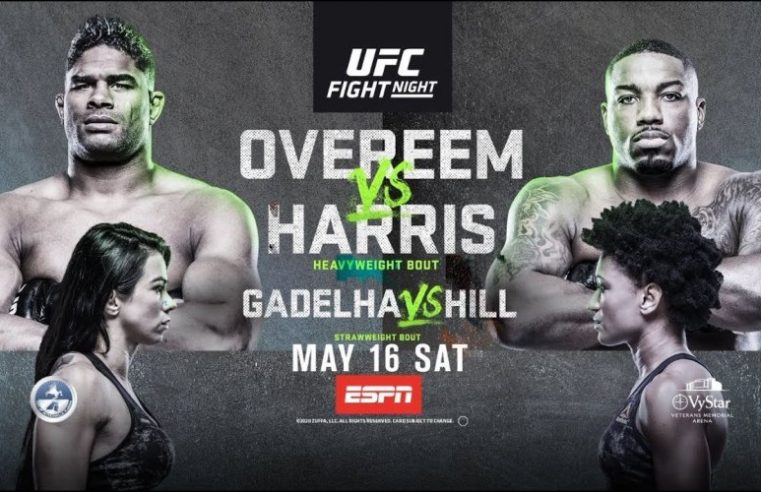 UFC Florida: Overeem vs Harris Results