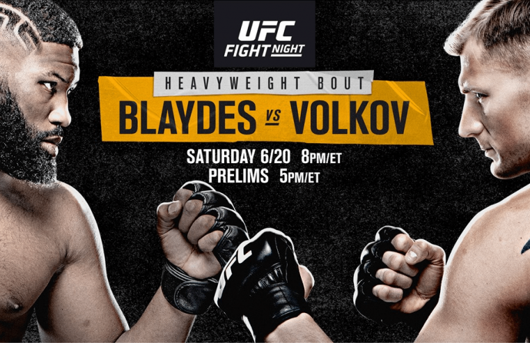 UFC Vegas 3: Blaydes vs Volkov Results