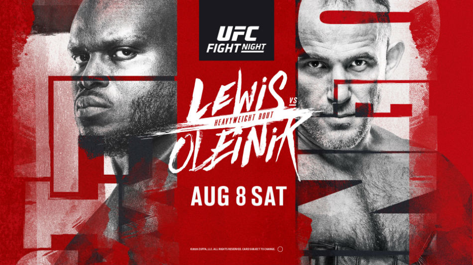 UFC Vegas 6 results Derrick Lewis vs Aleksei Oleinik