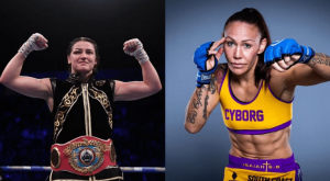 Boxing Katie Taylor and Cris Cyborg