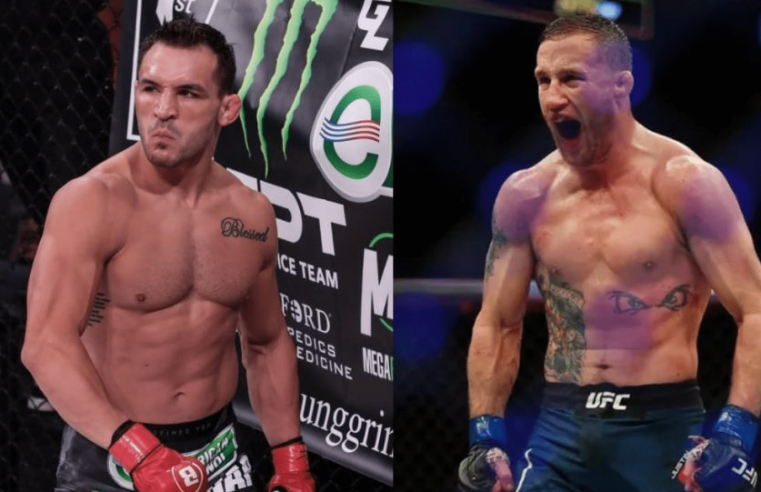 UFC: Michael Chandler And Justin Gaethje Willing To Throw Hands