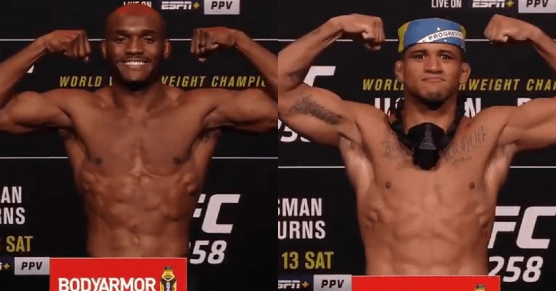UFC 258: Tyron Woodley Predicts Kamaru Usman vs Gilbert Burns