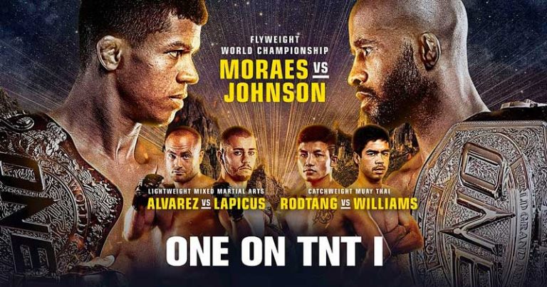 ONE on TNT 1 results, Johnson, Moraes, Alvarez, Rodtang
