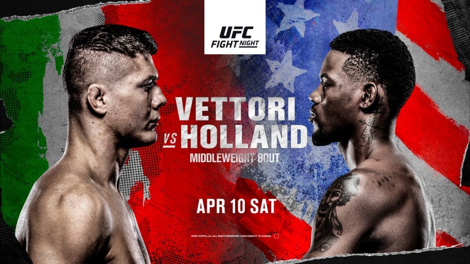 UFC Vegas 23: Vettori vs Holland Results And Post Fight Videos
