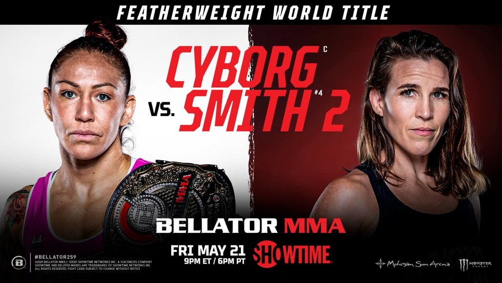 Bellator 259: Cyborg vs Smith 2 Results And Replay