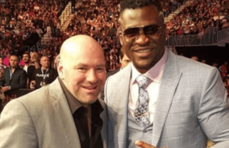 Dana White And Francis Ngannou’s Agent Trade Blows Over Lewis vs Gane